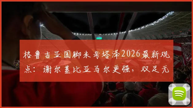 格鲁吉亚国脚米考塔泽2026最新观点：谢尔基比亚马尔更强，双足无短板技术全面解析